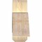 Ekena Millwork Bellingham Rough Sawn Timber Gable Bracket, Douglas Fir, 84"W x 14"H x 6"D x 6"F, 4/12 Pitch GBW084X14X0606BEL00RDF - alternate 4